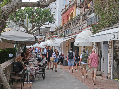 Fine Dining on Capri