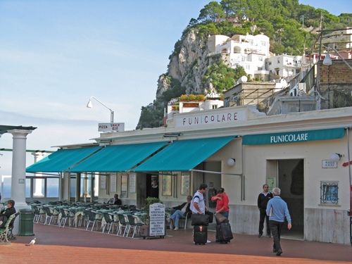 Funicolare Train Station, Island of Capri