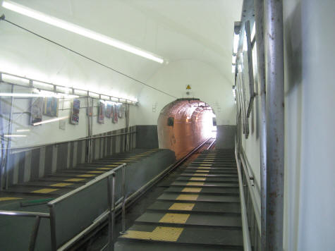 Funicular Railway on the Island of Capri