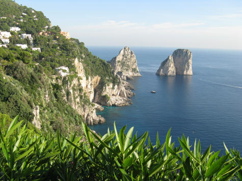 Map of Capri Italy