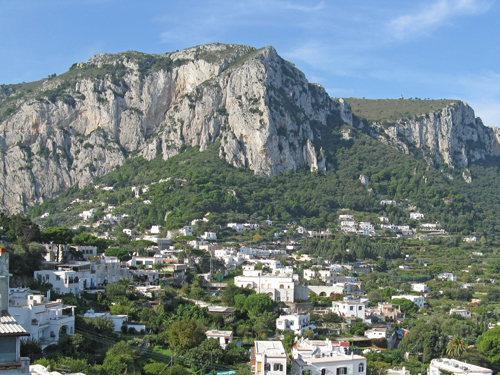 Monte Solaro on Capri Island
